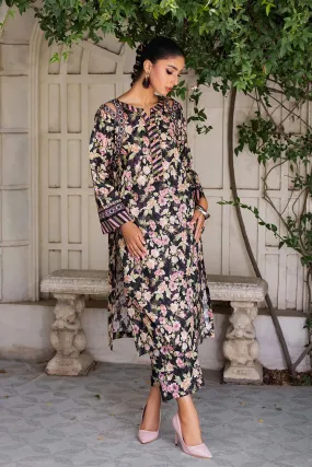 2PC Unstitched Printed Lawn Shirt and Trouser KST-2649