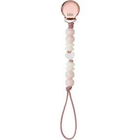 Adora Heart Pacifier Clip