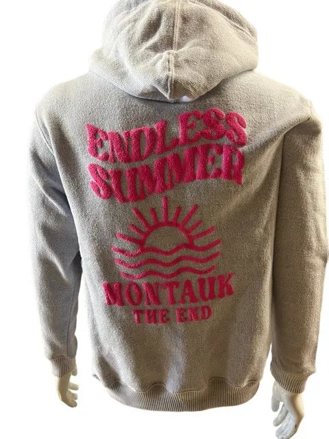 Adult Montauk The End Endless Summer Nantucket Pullover Hoodie