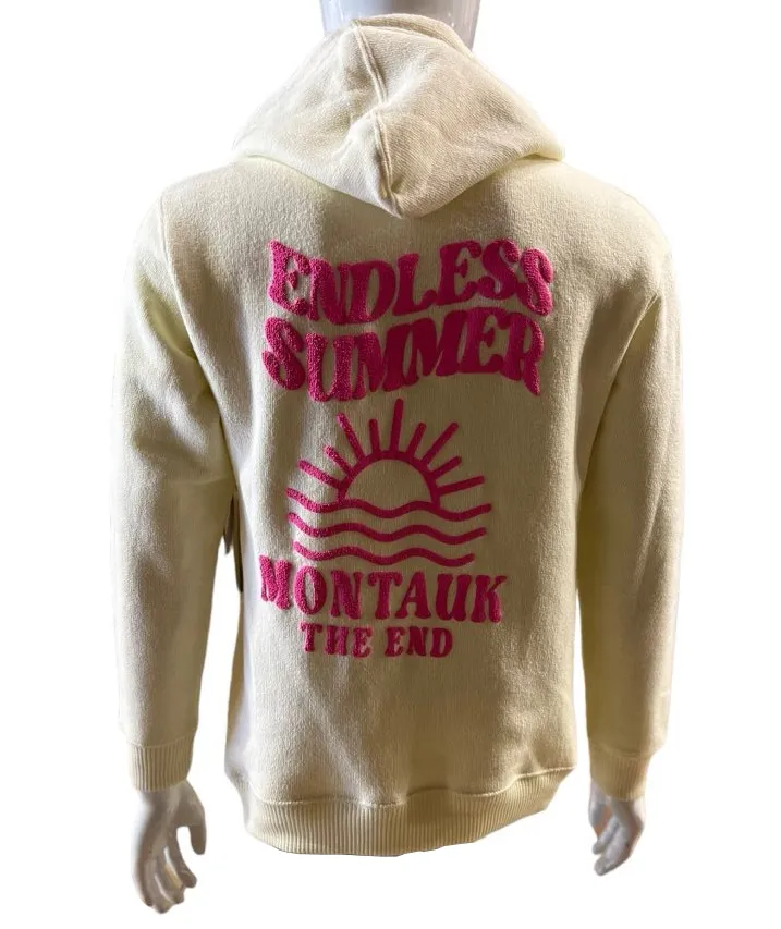 Adult Montauk The End Endless Summer Nantucket Pullover Hoodie