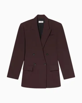 A.L.C. Calla Jacket in Chocolate Plum