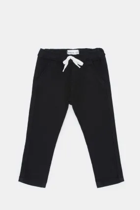 Baby Boys Black Jogger Jean