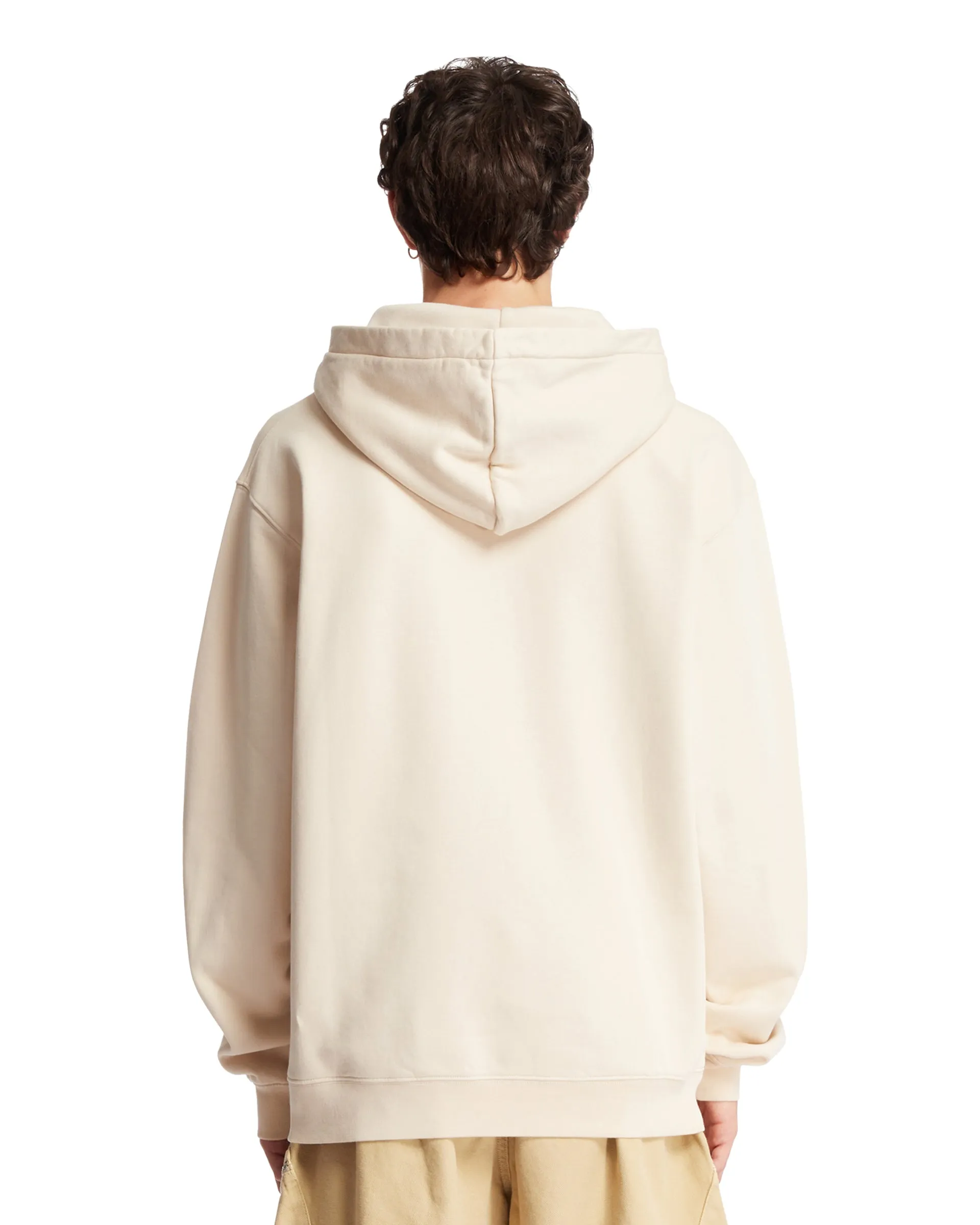 Beige Le Hoodie Gros Grain