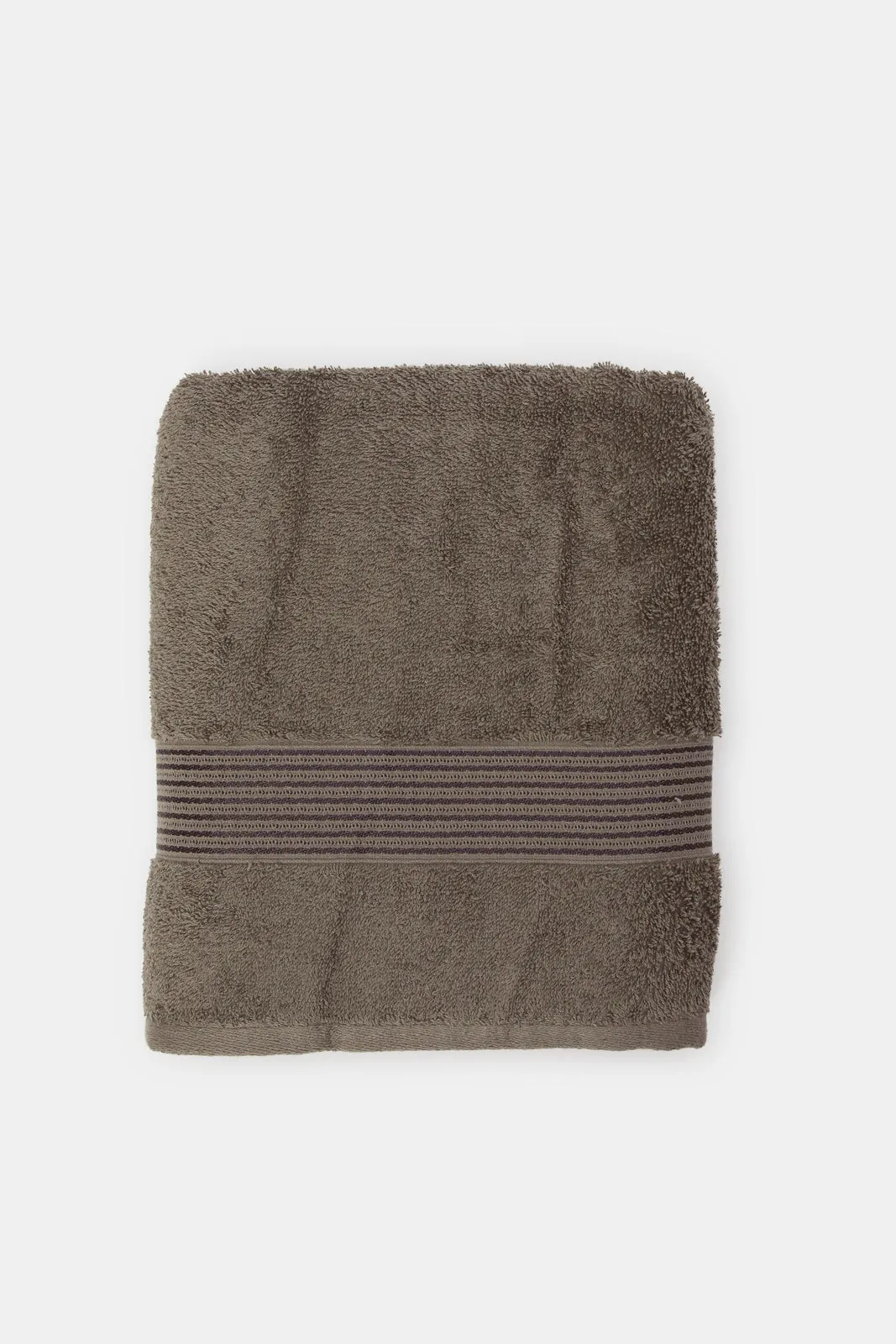 Charcoal Soft Cotton Bath Towel