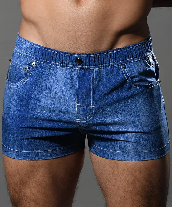 Denim Swim Shorts