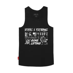 Doodles Tank - Black