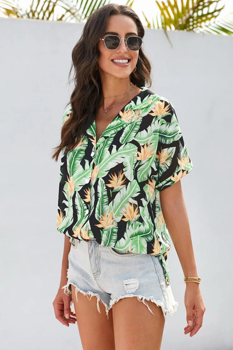 elveswallet Plants Printed Shirt