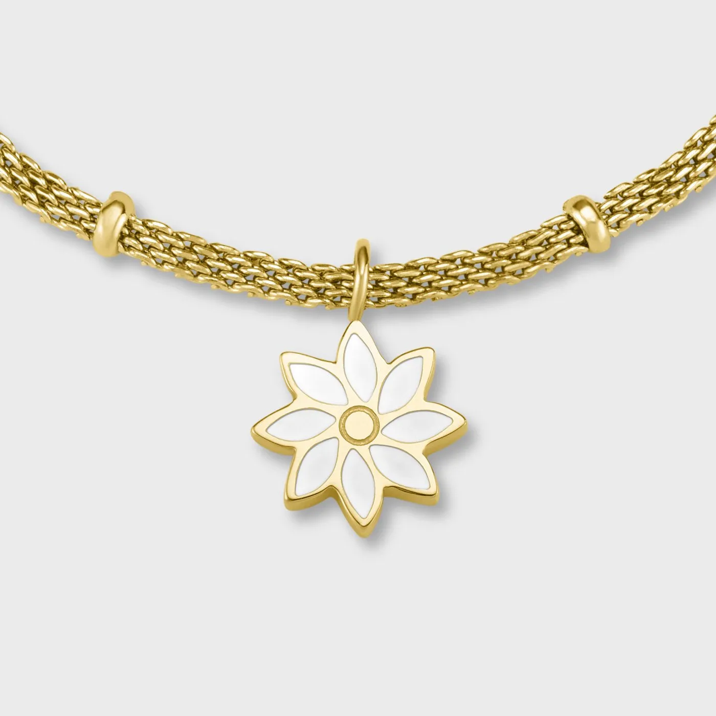 Essentielle Daisy Bracelet Gold Colour