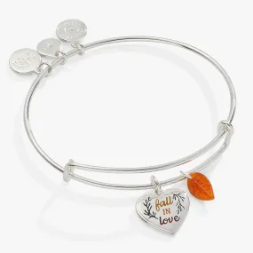 Fall in Love Charm Bangle