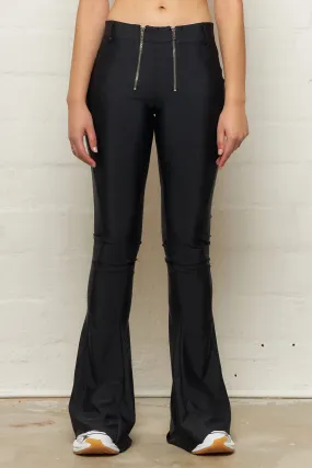 Hijam Leggings Double Zips Black