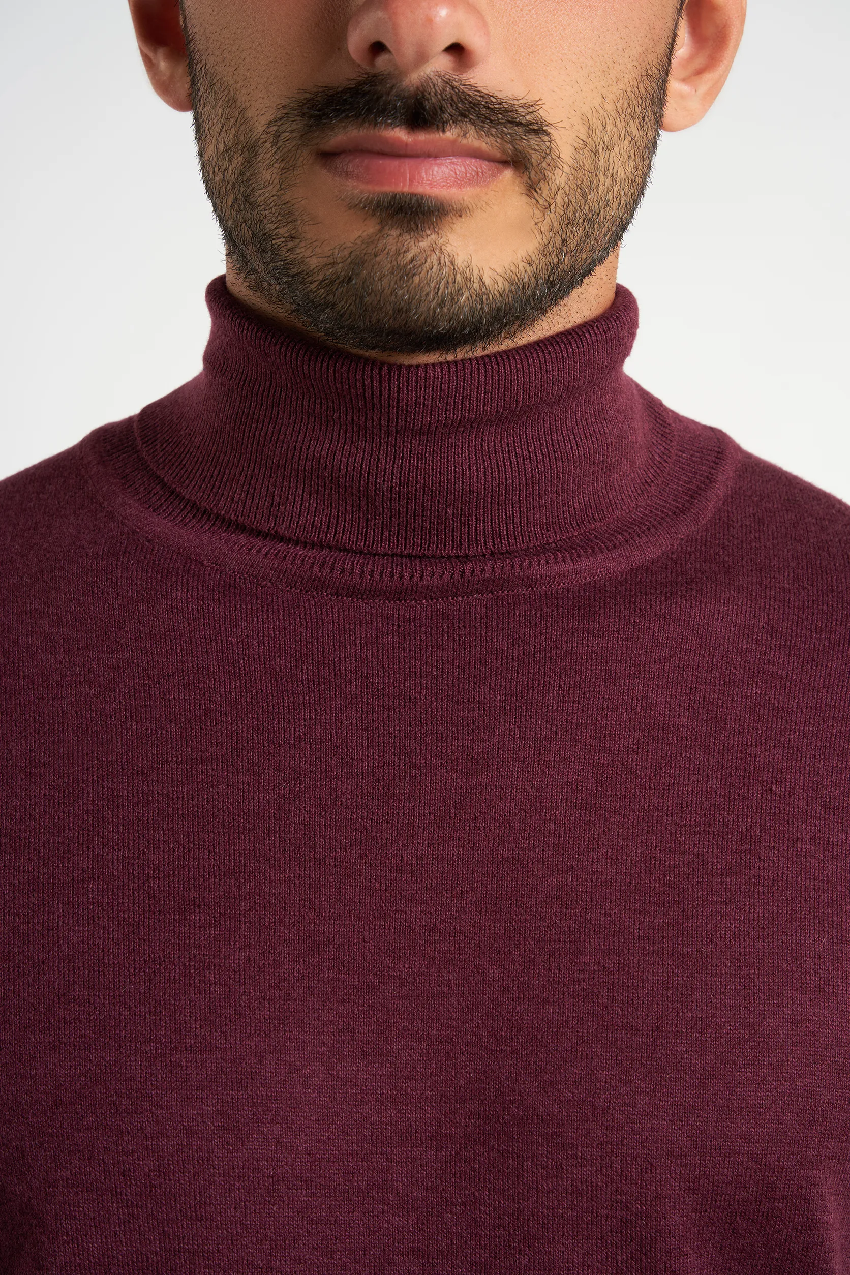 Maroon Rounded-Neck Pullover(10)