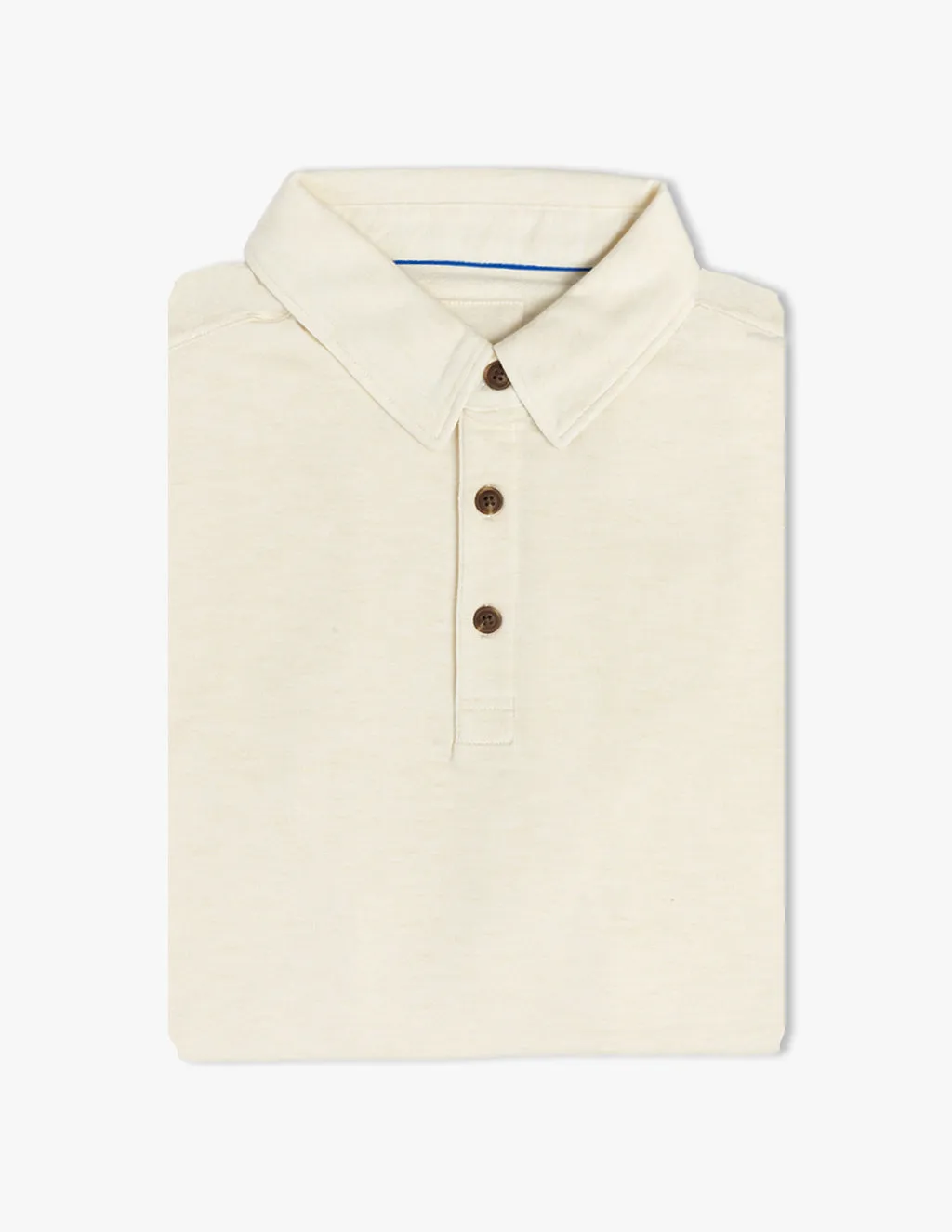 OATMEAL CASHMERE POLO