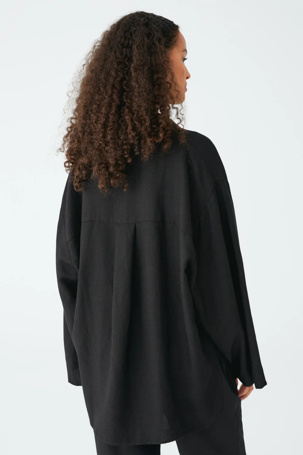 Oversized Shirt With Wide Sleeves