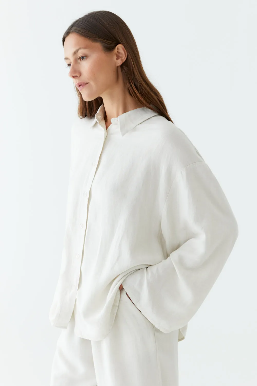 Oversized Shirt With Wide Sleeves