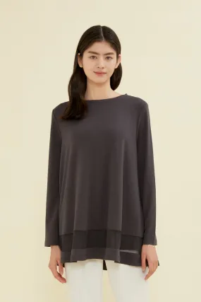 Soft Flare Double Layer Nursing Top